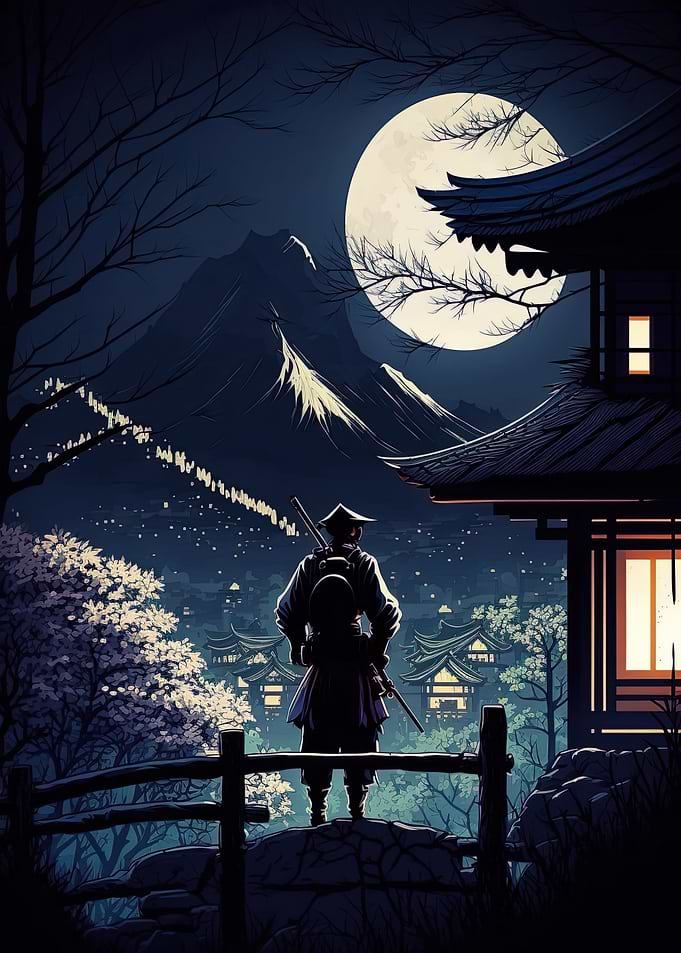 old japanese poster