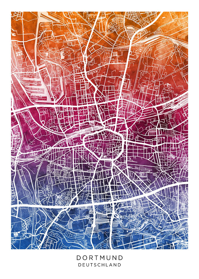 Dortmund Germany Map