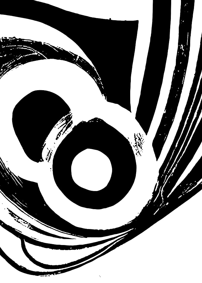 Black and White Abstract