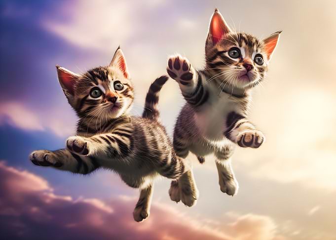 If kittens could fly