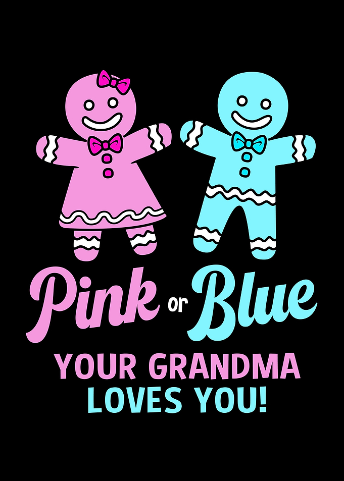 Pink Or Blue Grandma