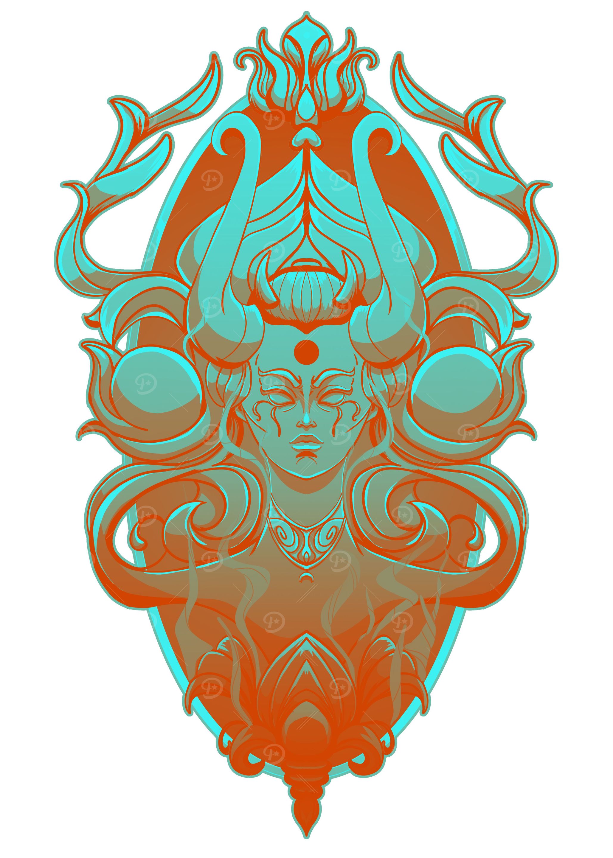 Succubus Demon Vaporwave