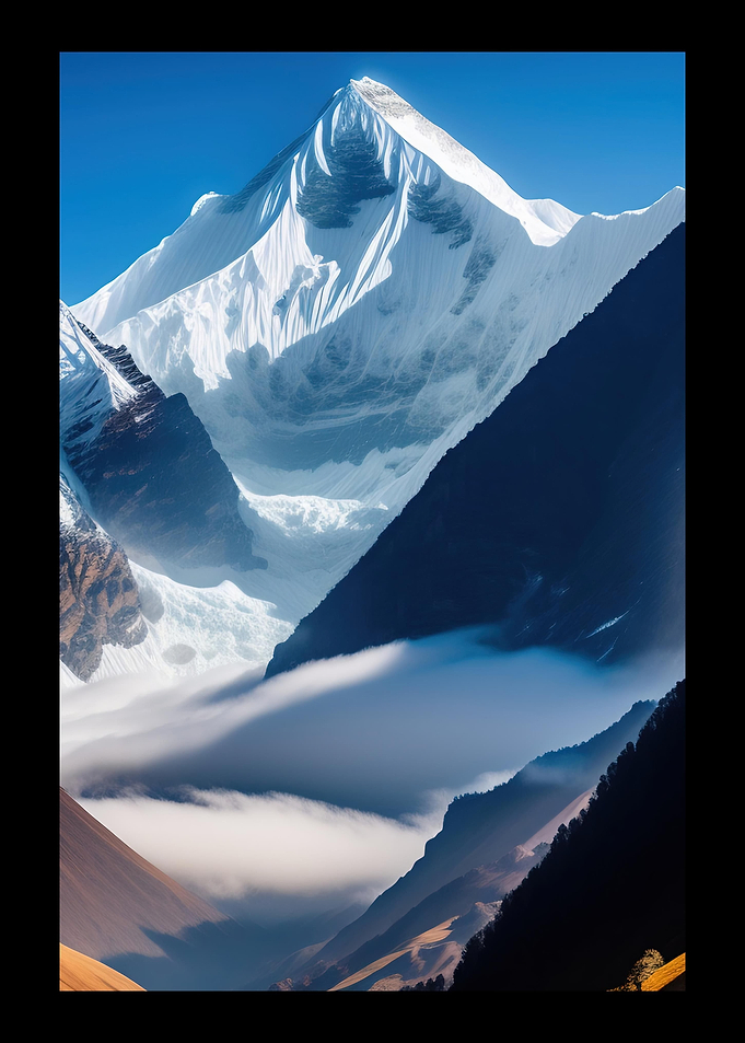 Clouds And High Mountain