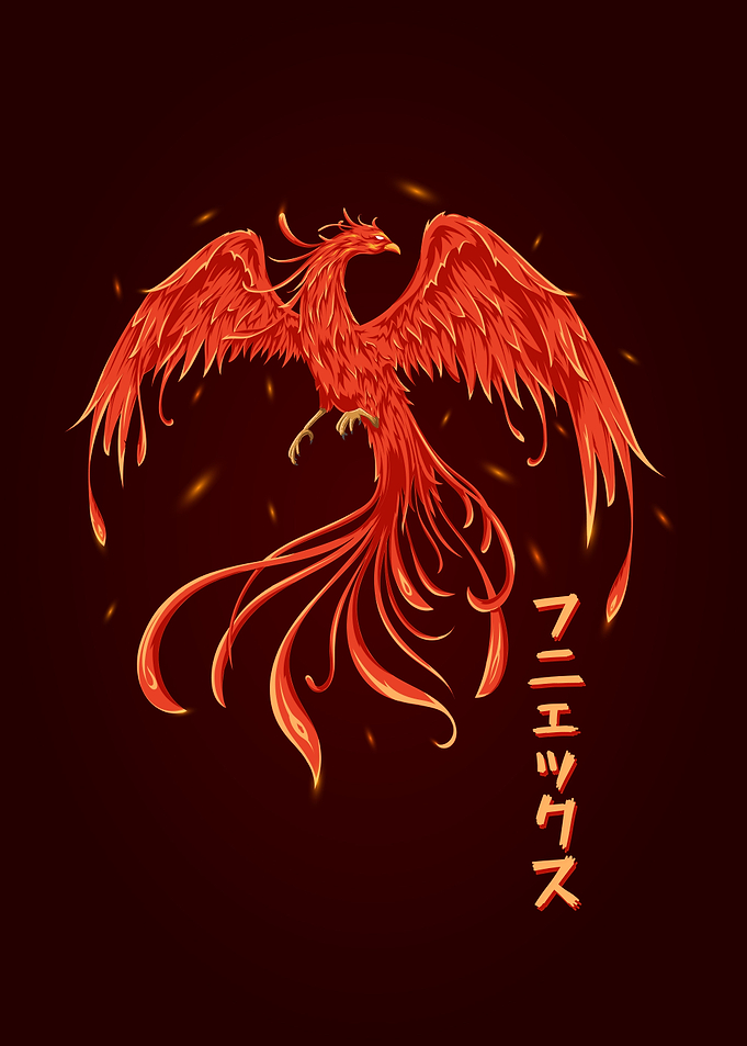 Fiery phoenix