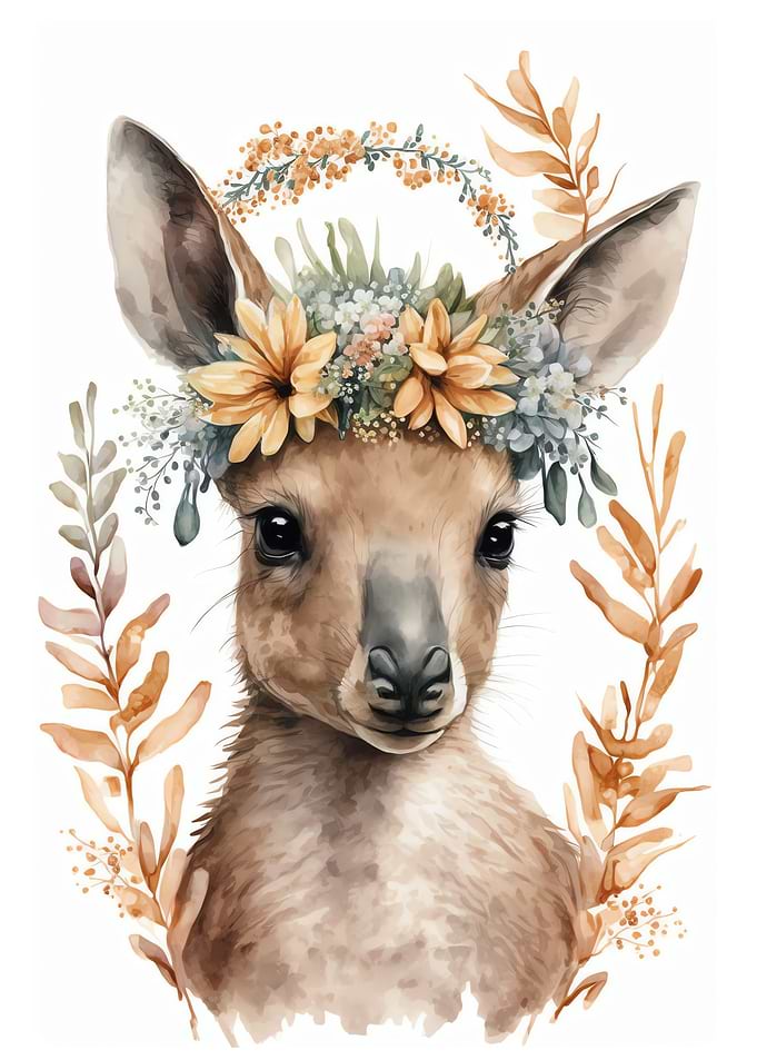 Cute Baby Kangaroo
