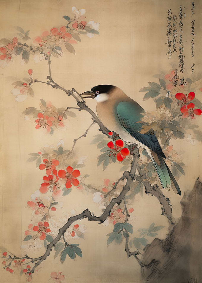 Vintage Song Bird