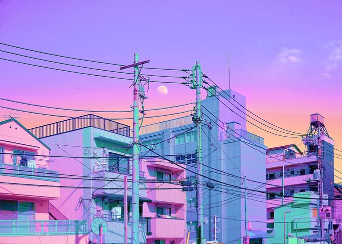 5pm in Ethereal Tokyo
