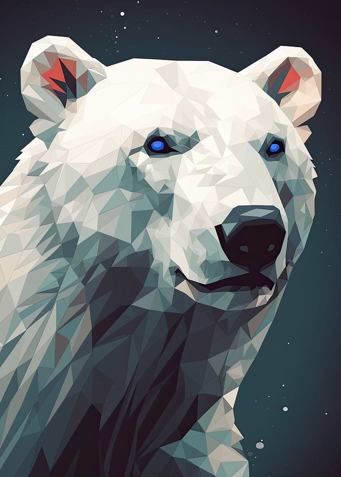 Vector Polar Bear