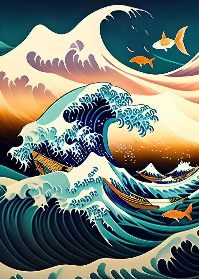 Waves Sky