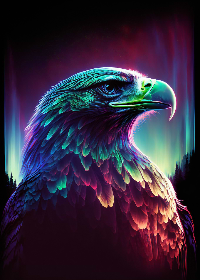 Synthwave Eagle