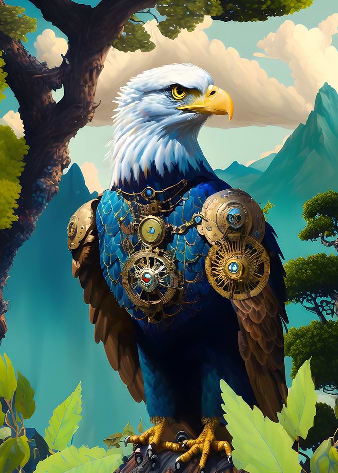 Steampunk Eagle