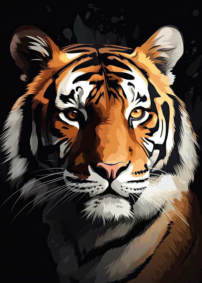 Vector Tiger
