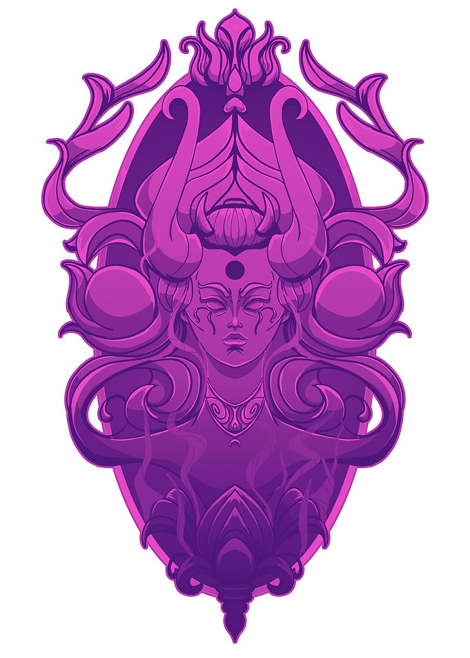 Succubus Demon Vaporwave