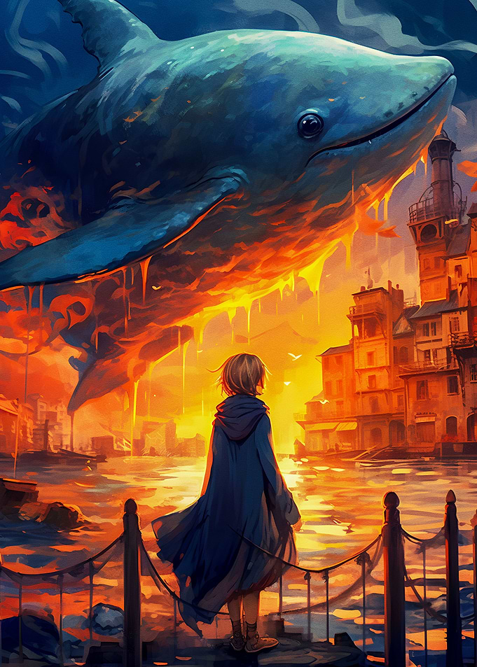 flying dolphin