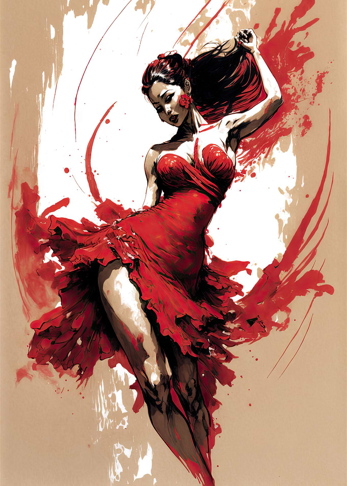 Dancing Girl I