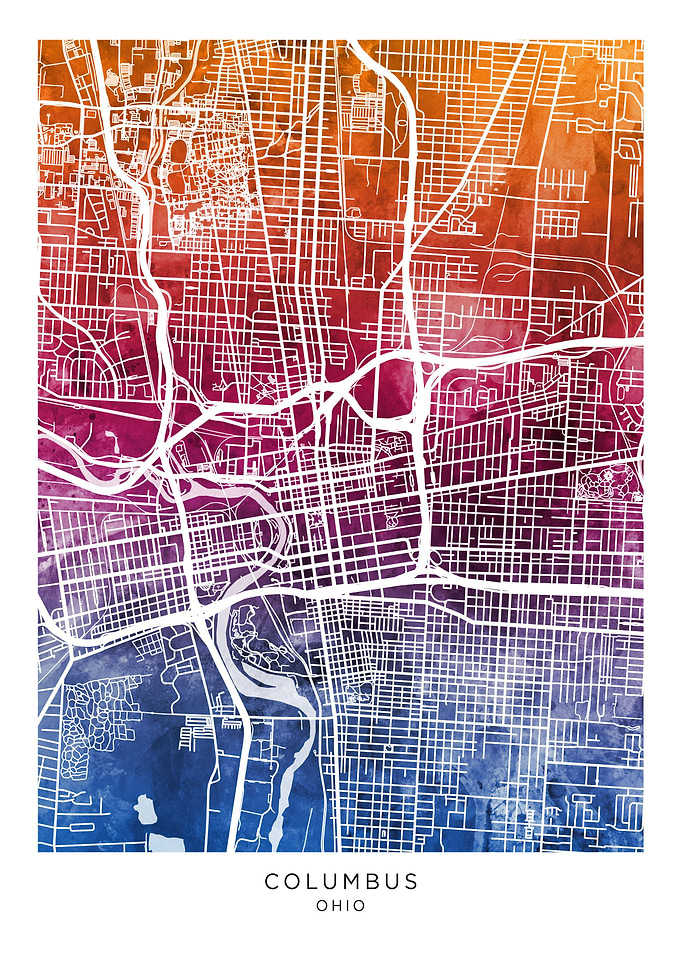 Columbus Ohio Map