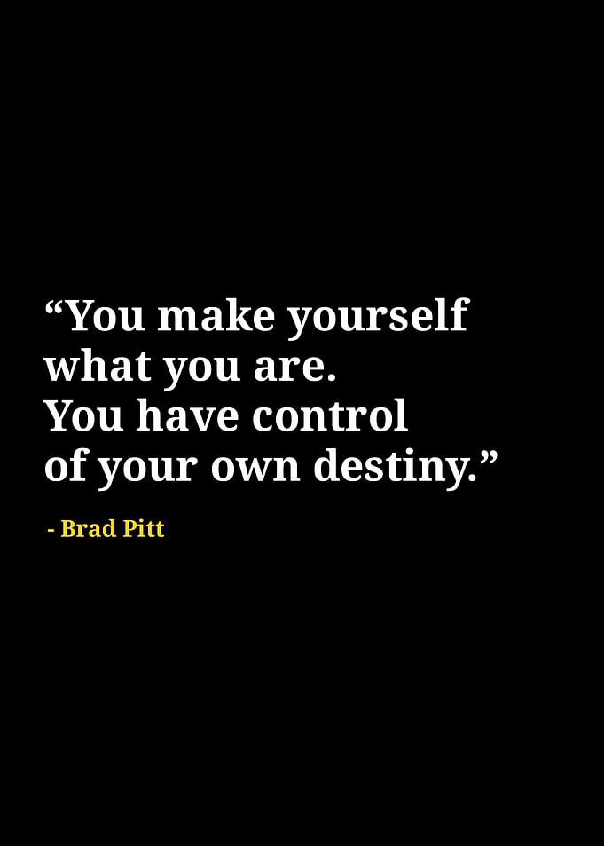 Brad Pitt quotes