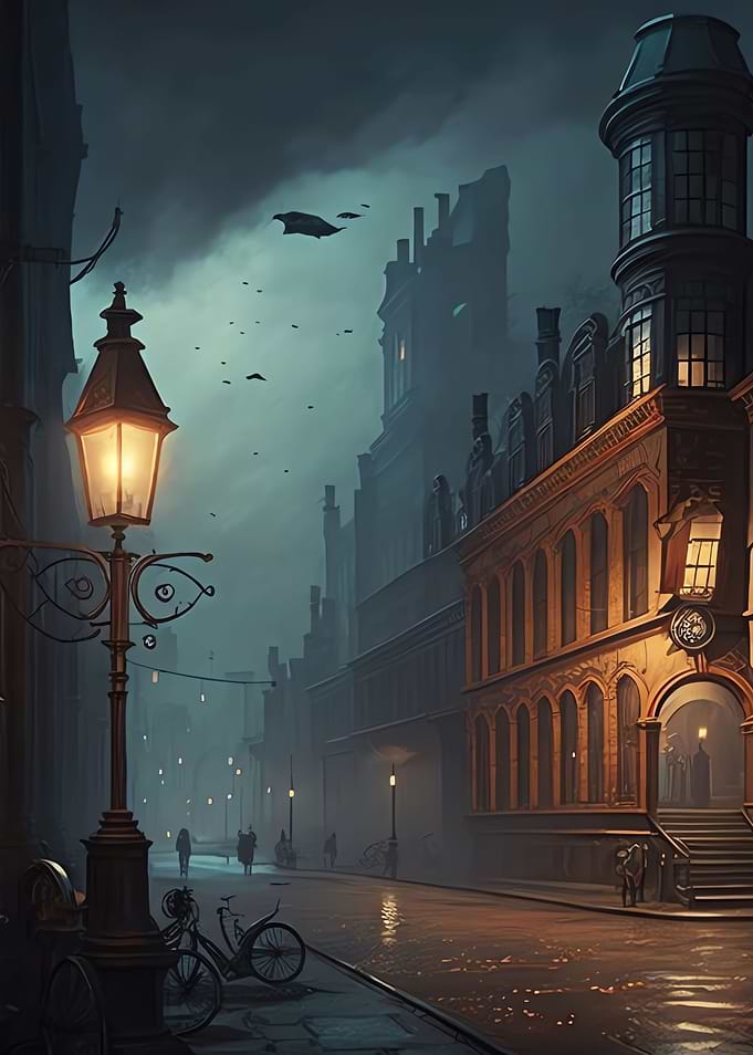 Fantasy City Night