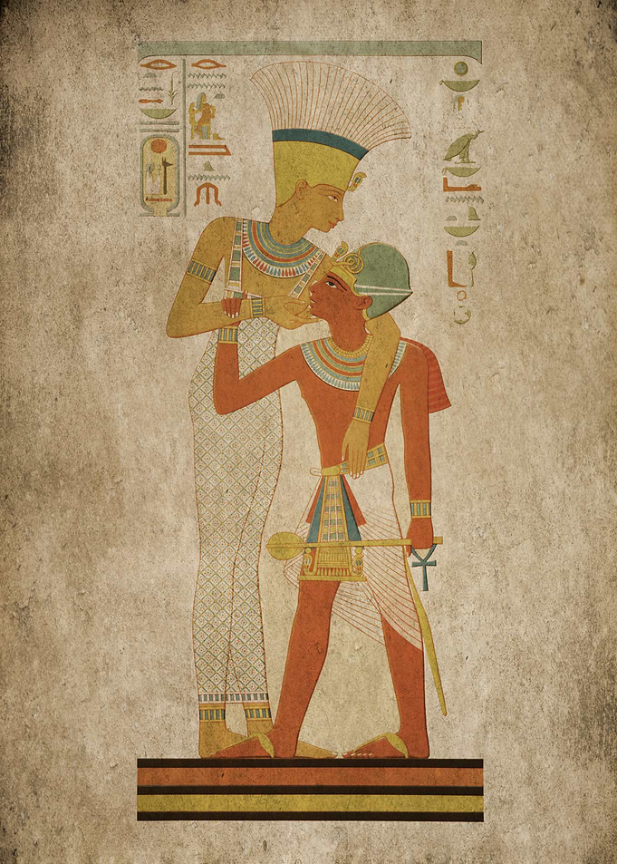 Goddess Anouke Ramses II