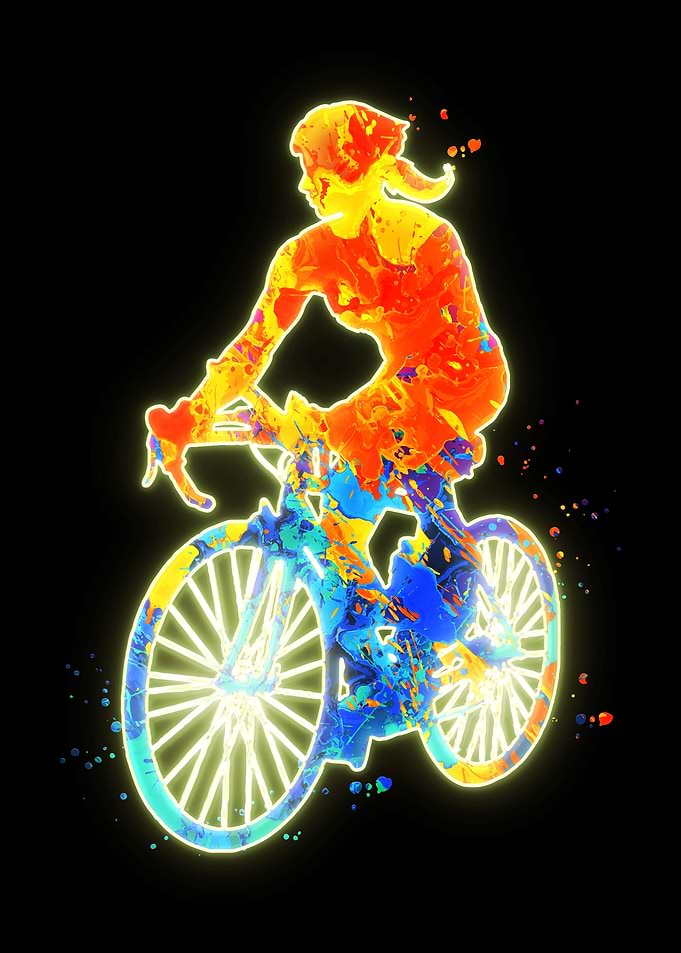 Cyclist Girl
