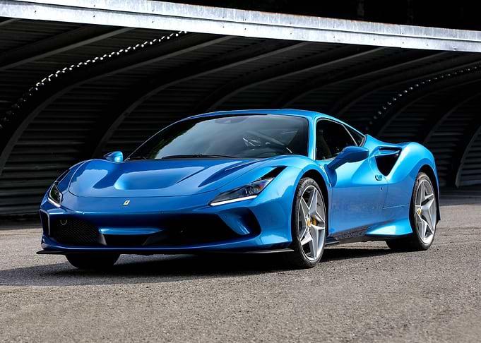 Blue Sport Car