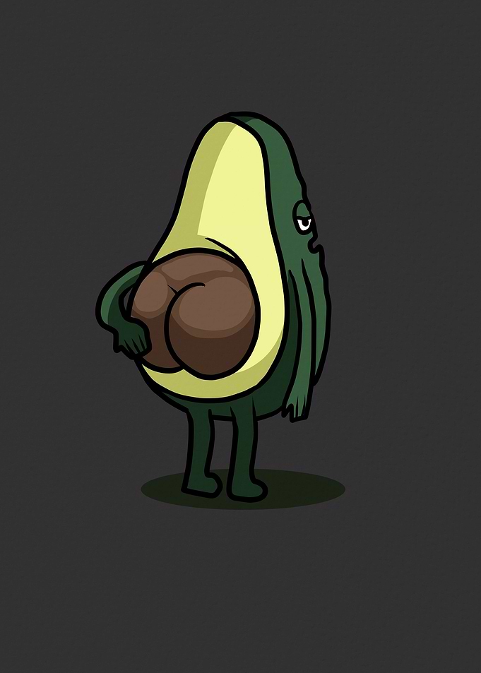 Avocado Juicy Butt