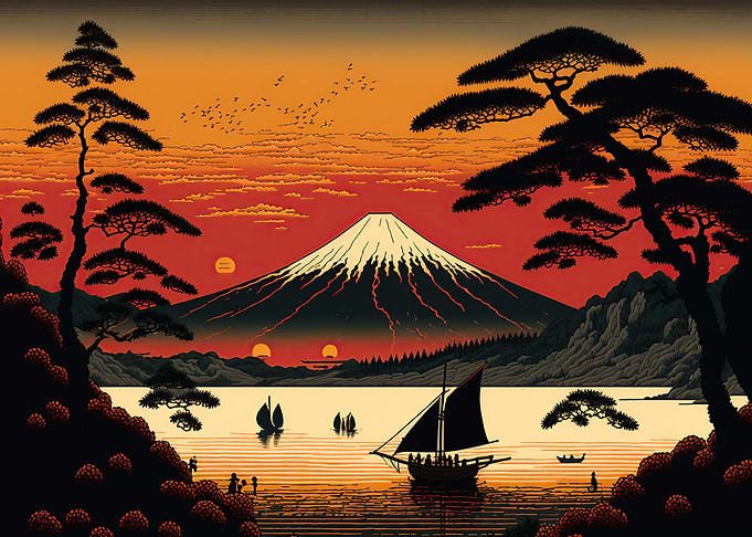 mountain fuji japan