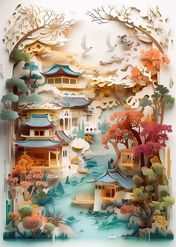 Kirigami Decoration