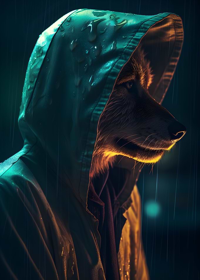 Wolf in a Raincoat