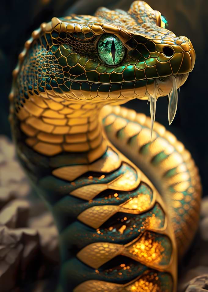 mystical king cobra