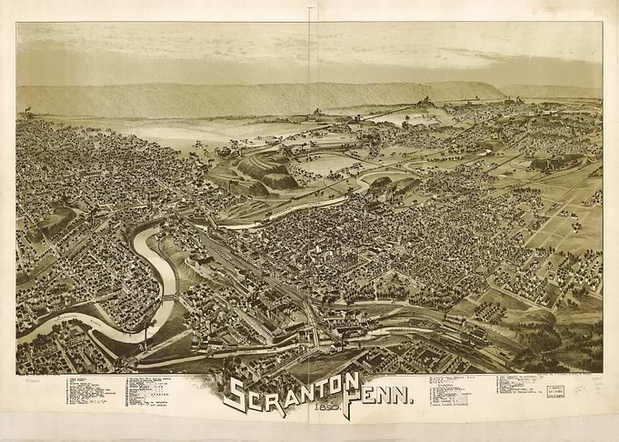 Scranton PA 1890