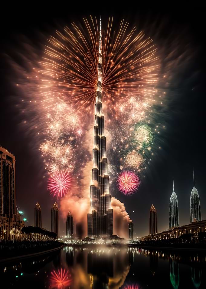 Fireworks Dubai