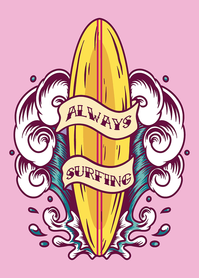 Cute Surfboard