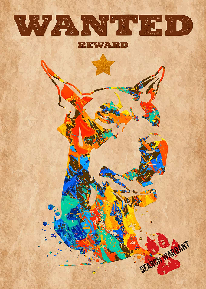 Doberman Portrait