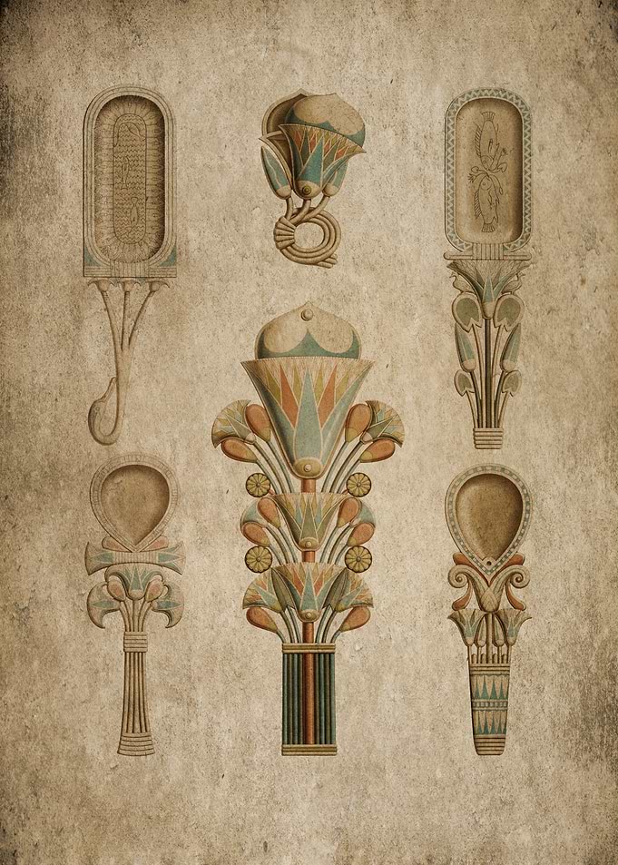 Egypt Boxes and utensils