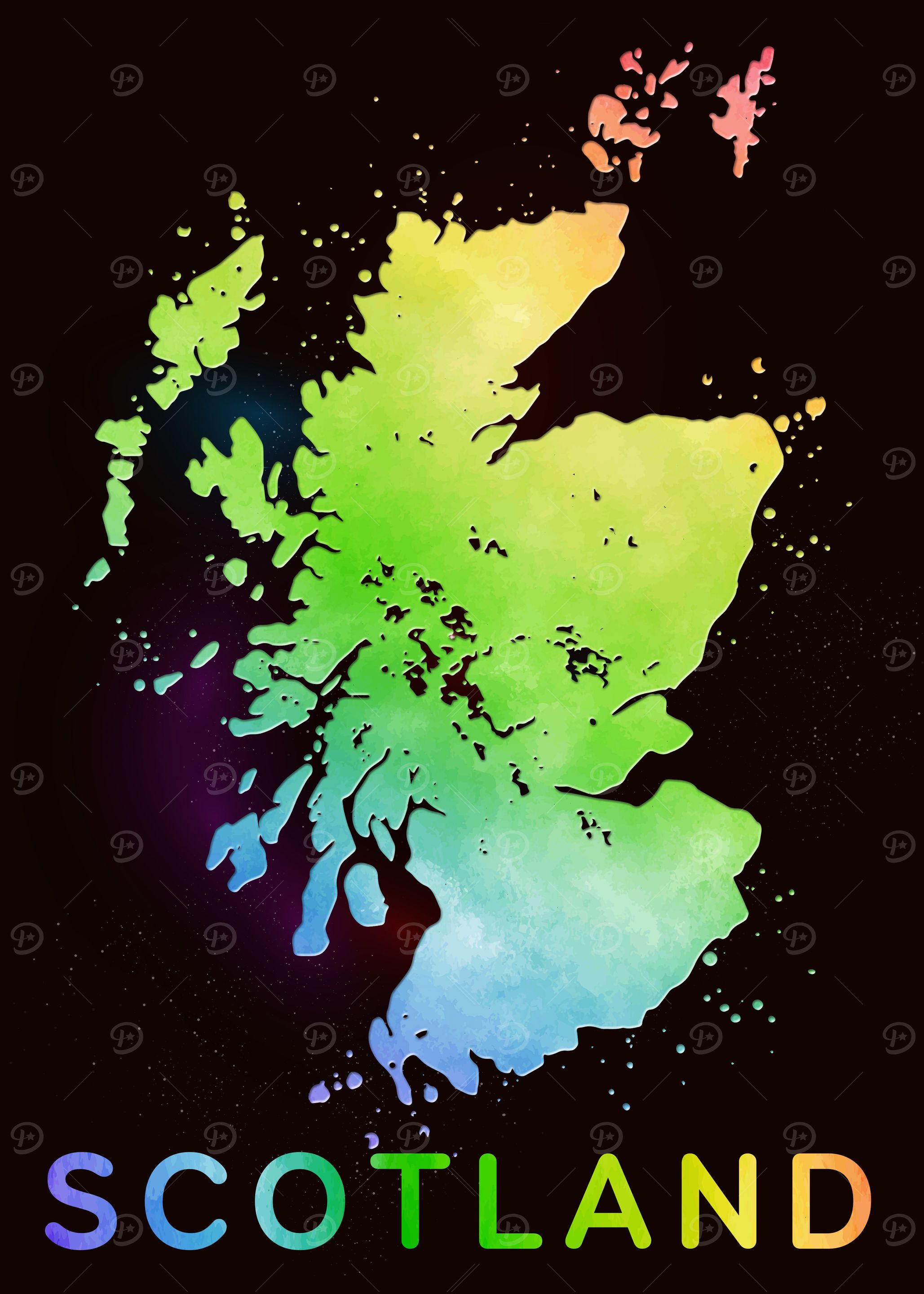 Scotland Map