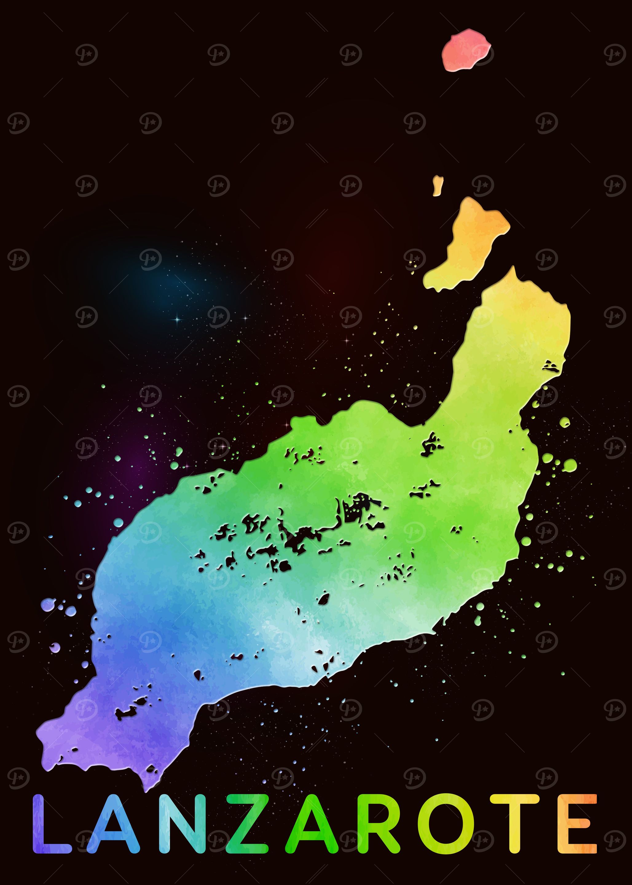 Lanzarote Map