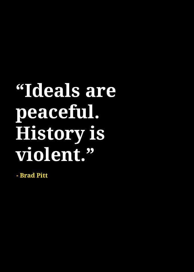 Brad Pitt quotes