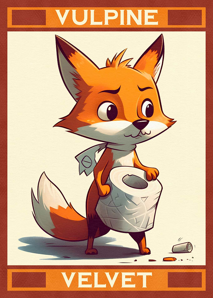 Funny Fox Bathroom Comic