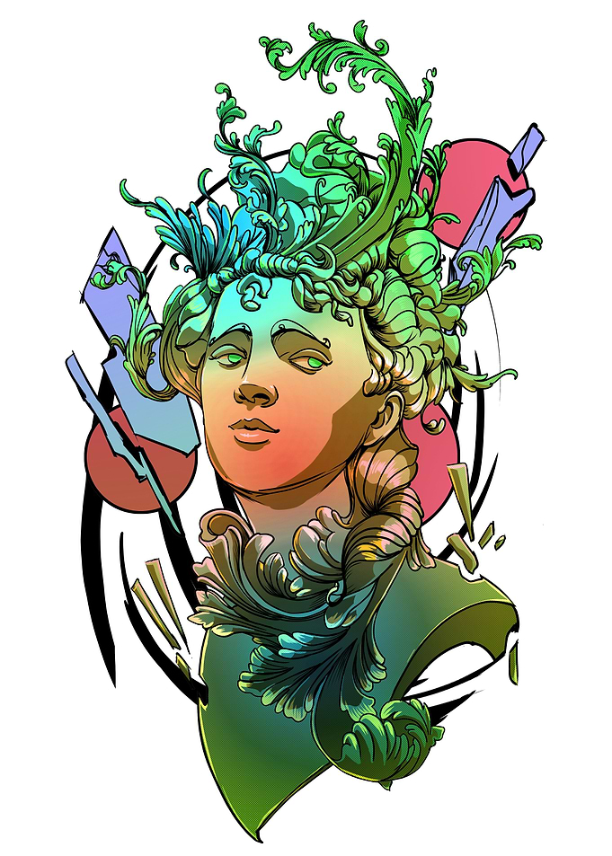 Greek Statue Vaporwave