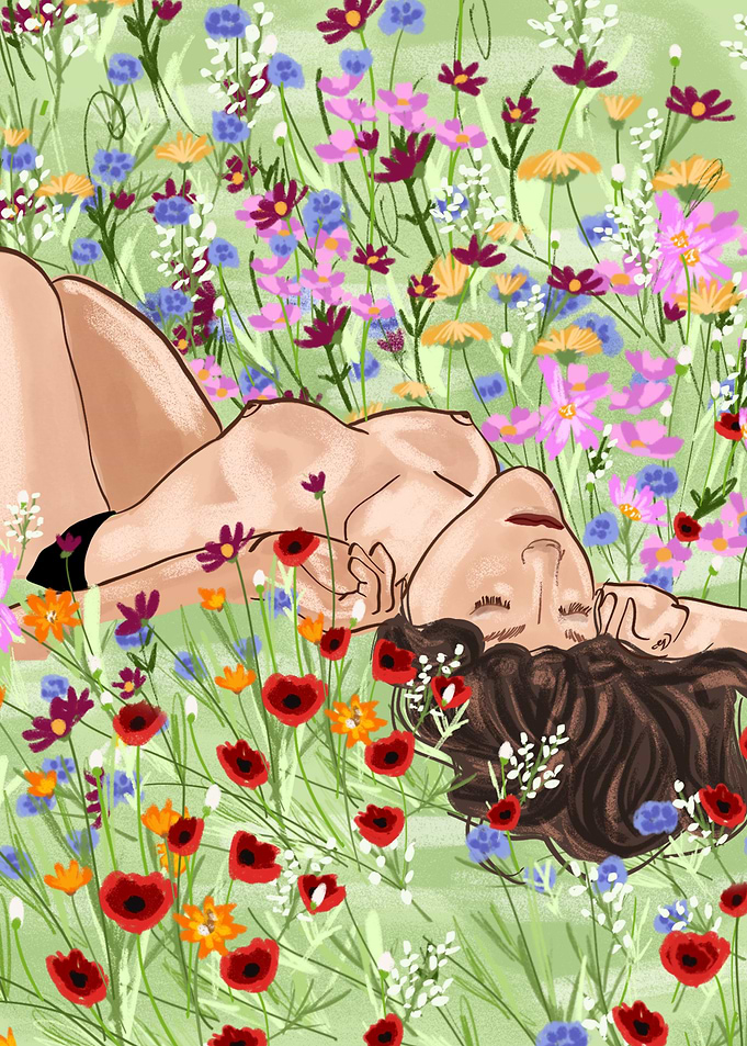 Spring Sexy Woman