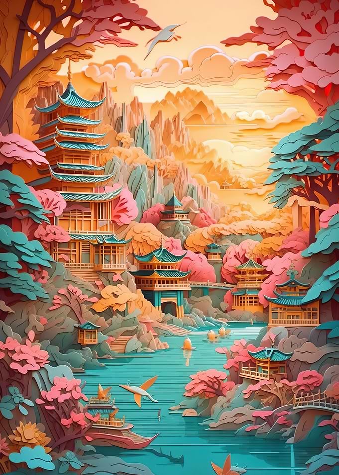 Kirigami Decoration