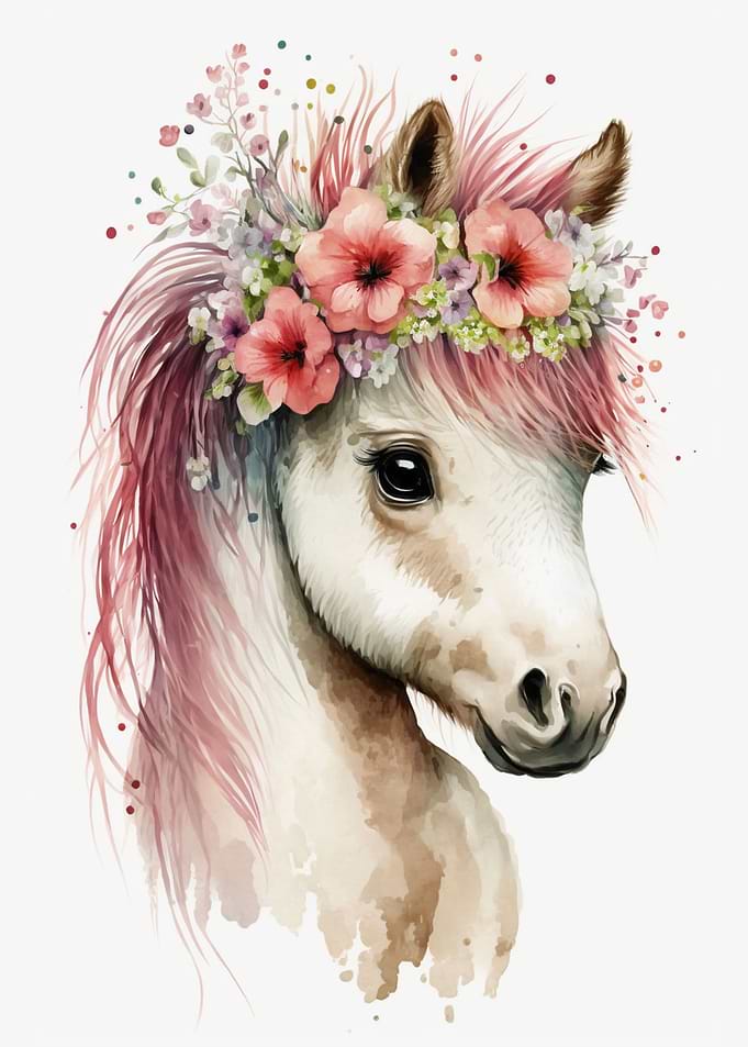 Cute Baby Horse