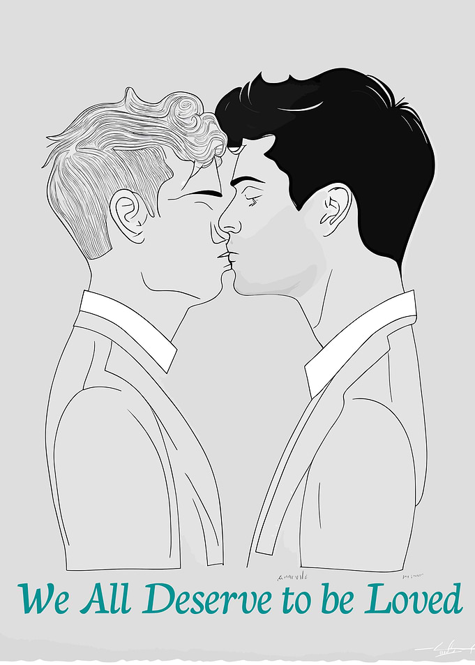 Art of A Gay Couple