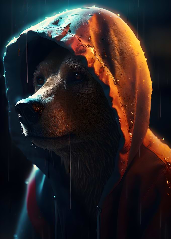 Bear in a Raincoat
