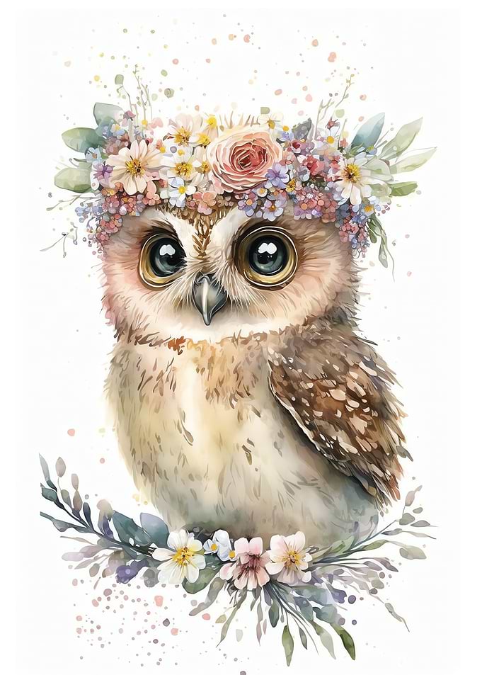 Cute Baby Owl