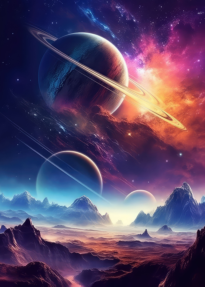 Turbulent sky