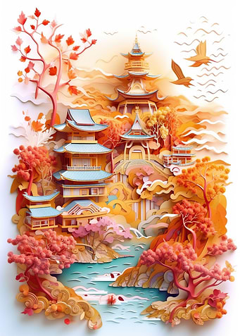 Kirigami Decoration