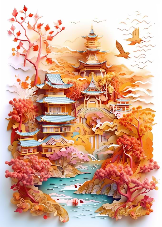 Kirigami Decoration