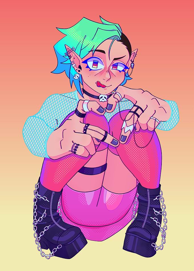 Crazy Stylish Elf